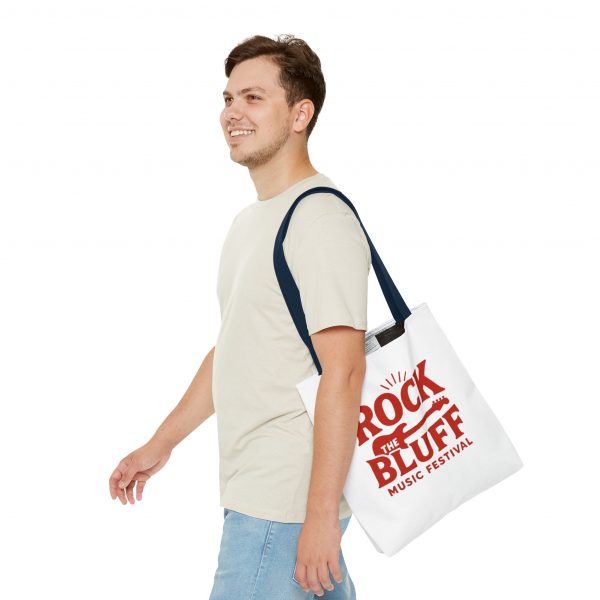 Rock the Bluff Music Festival Tote Bag - Image 55