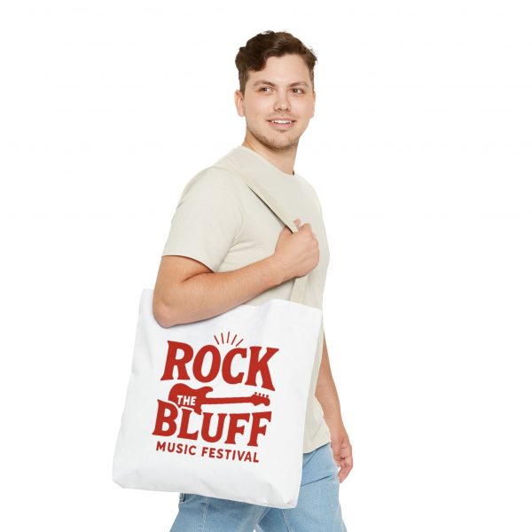 Rock the Bluff Music Festival Tote Bag - Image 47