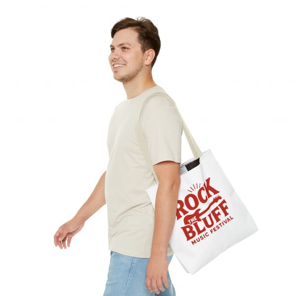 Rock the Bluff Music Festival Tote Bag - Image 43